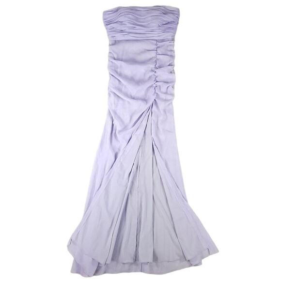 Revolve Majorelle Iridessa Dress Strapless Metallic Maxi Mermaid Gown - Picture 9 of 16